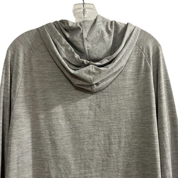 Hurley Men's Gray Long Sleeve Performance Hoodie Size L Casual - Picture 10 of 11